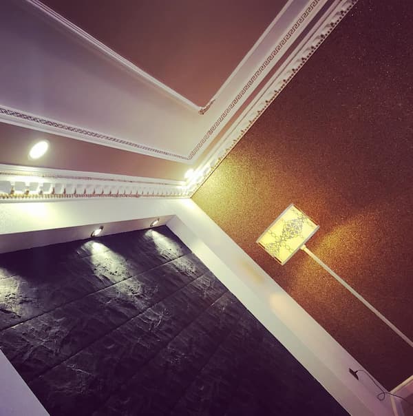 قیمت گچبری پیش ساخته سقف, ابزار گلویی پلی یورتان عثمانی BB-CC 38, قیمت ابزار گلویی, cornice ceiling price, گچبری گلویی, ابزار گلویی, گلویی سقف پذیرایی, قیمت انواع ابزار گلویی, ابزارهای دکوراتیو, ابزار نقش برجسته, ابزار گلویی پلی یورتان شیراز